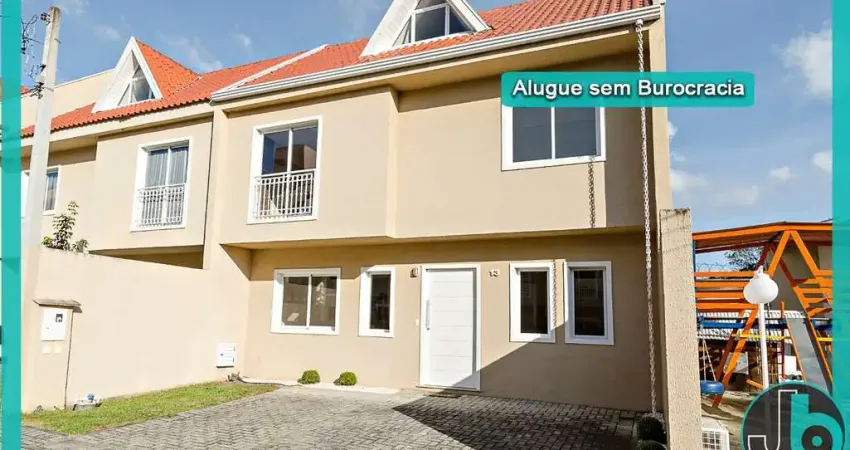Sobrado em condomínio para Alugar no Barreirinha com 3 quartos,1 suíte com closet, churrasqueira e 3 vagas de garagem com 130m² por R$ 5.400,00/mês