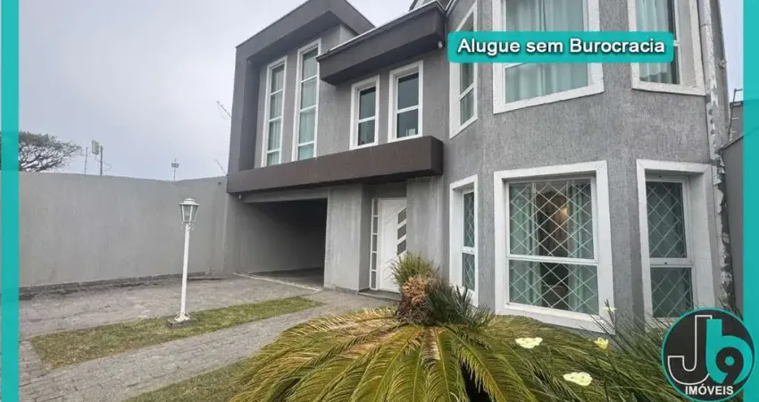 Casa para Alugar no Pilarzinho com 3 quartos, 1 suíte com closet, área gourmet com churrasqueira e 2 vagas de garagem por R$ 7.800,00/mês