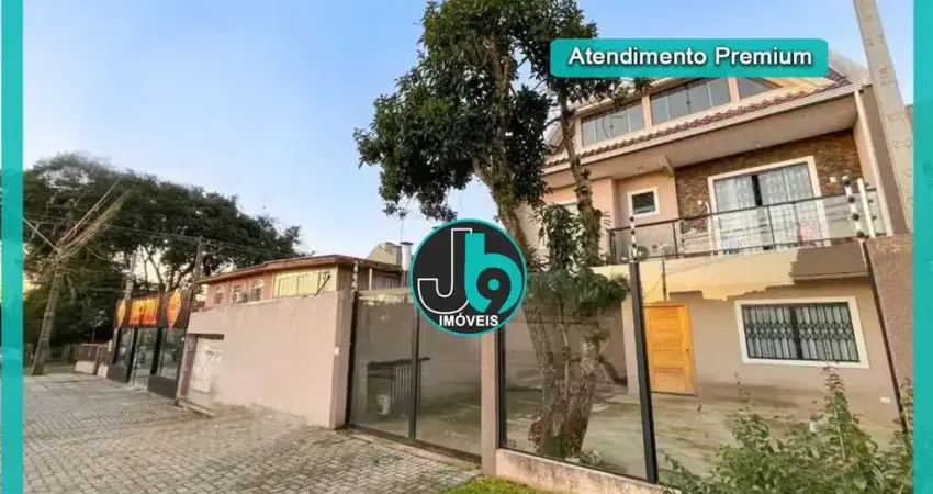 Sobrado triplex para venda no bairro boqueirão 146m² com 3 quartos, 1 suíte, cozinha planejada e 3 vagas de garagem por r$ 670.000,00