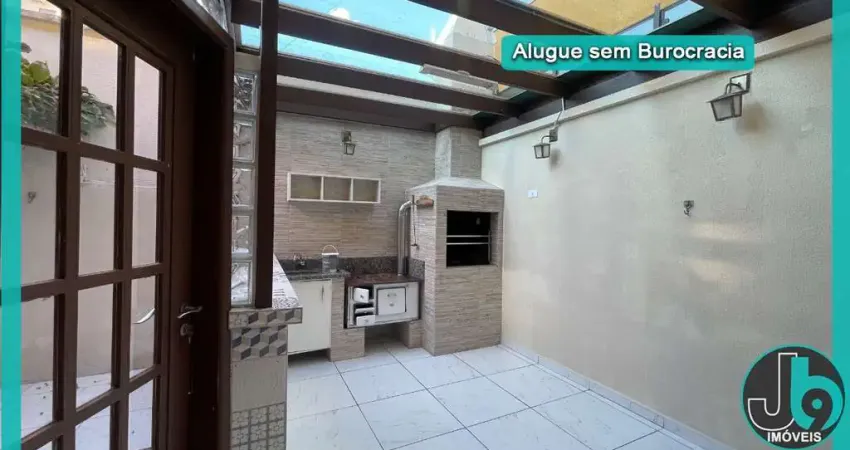 Sobrado em Condomínio para Alugar/Vender no Vila Izabel 135m² com 3 quartos, 1 suíte, hidro, churrasqueira e 2 vagas por R$4.600/mês ou R$ 950.000,00