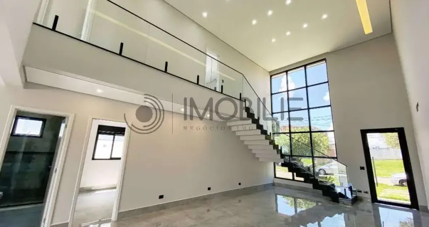 Casa alto padrão no alto de itaici indaiatuba | 4 dorm, suíte master, piscina, área gourmet, fino acabamento em condomínio com lazer completo