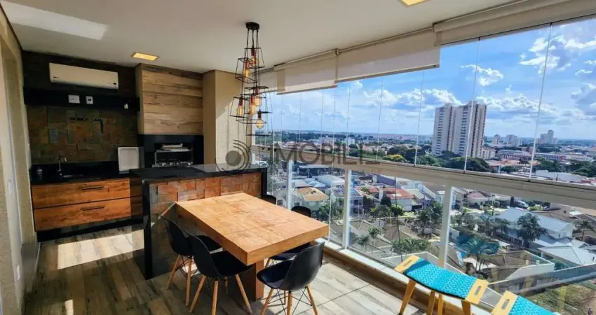 Apartamento mobiliado no edifício majestic na cidade de indaiatuba com metragem de 140 m².