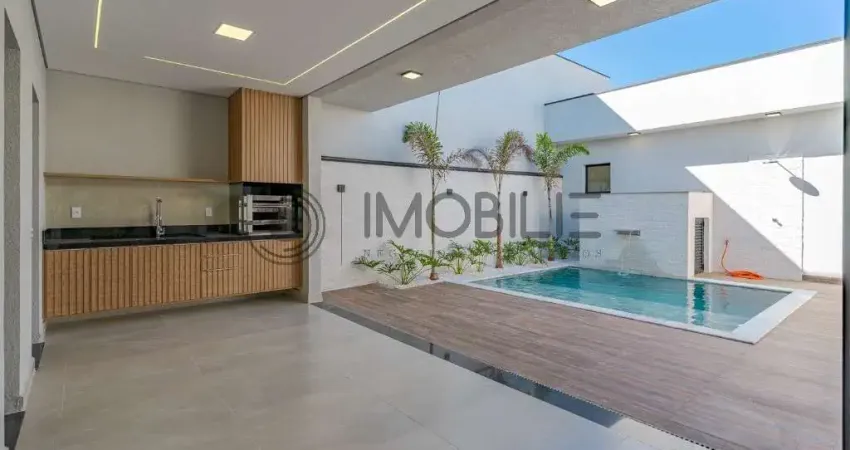 Imperdível casa no london park à venda em indaiatuba-sp, com 3 suítes, escritório, piscina e planejados!