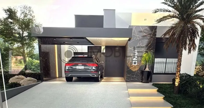 Casa térrea em finalização no Jardim Mantova, Indaiatuba-SP com 3 suítes e muitos planejados, 145m² em ótimo valor!