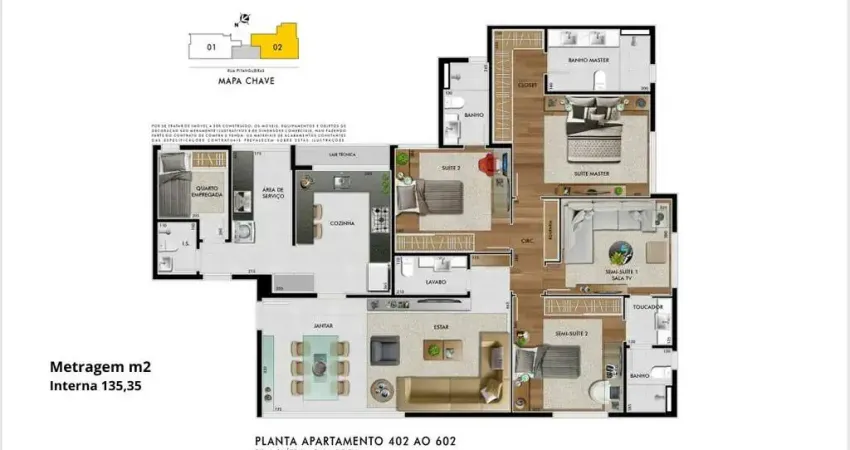 Apartamento com 4 quartos à venda na Pitangueiras, 205, Santo Antônio, Belo Horizonte