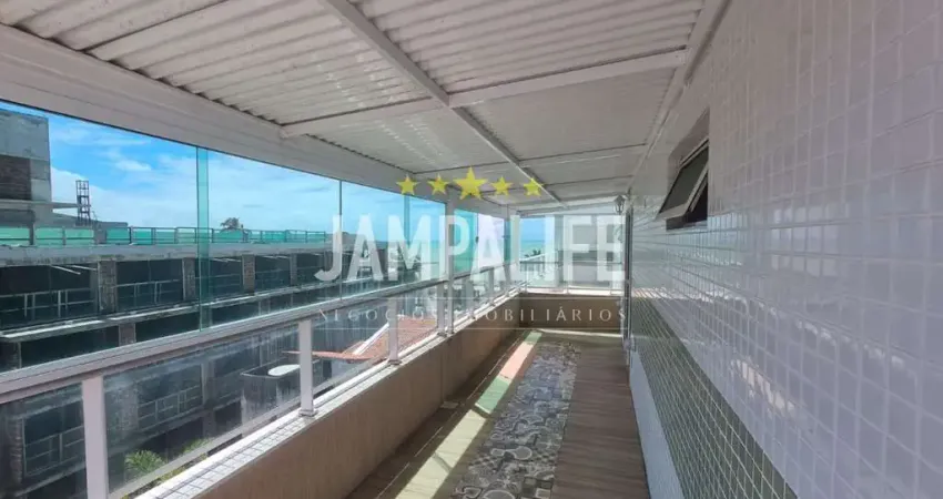 Cobertura com 1 dormitório à venda, 47 m² por r$ 500.000,00 - cabo branco - joão pessoa/pb