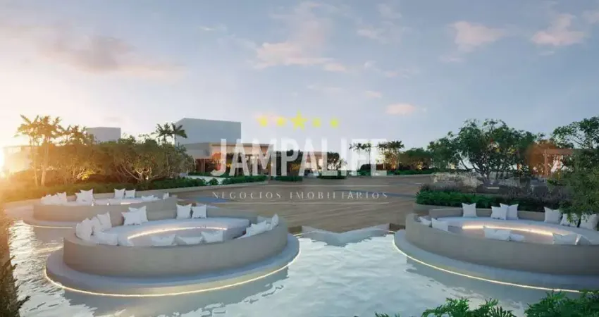 Apartamento luxuoso beira mar com 02 suítes na avenida cabo branco.