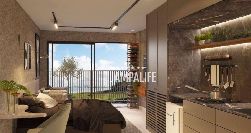 Flat com 1 quarto à venda na Avenida Oceano Atlântico, Intermares, Cabedelo