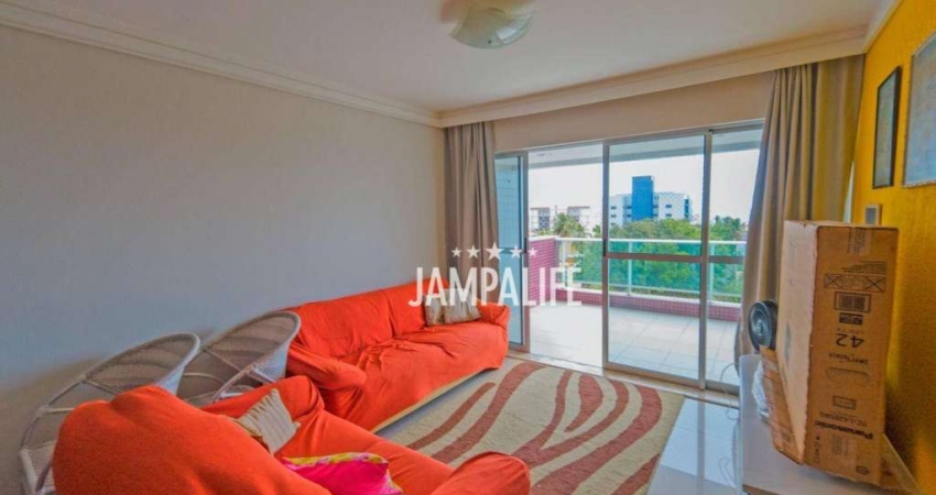 Apartamento com 3 dormitórios à venda, 135 m² por R$ 655.000,00 - Camboinha - Cabedelo/PB
