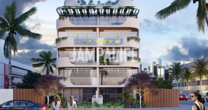 Apartamento com 3 dormitórios à venda, 60 m² por r$ 1.200.000,00 - cabo branco - joão pessoa/pb