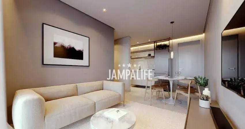 Apartamento com 2 dormitórios à venda, 52 m² por R$ 384.000,00 - Loteamento Vitorino Cardoso - Cabedelo/PB