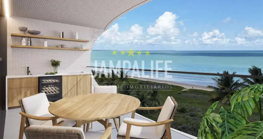 Apartamento espaçoso na beira mar de intermares - lançamento