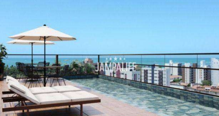 Apartamento com 3 dormitórios à venda, 68 m² por R$ 552.000,00 - Camboinha - Cabedelo/PB