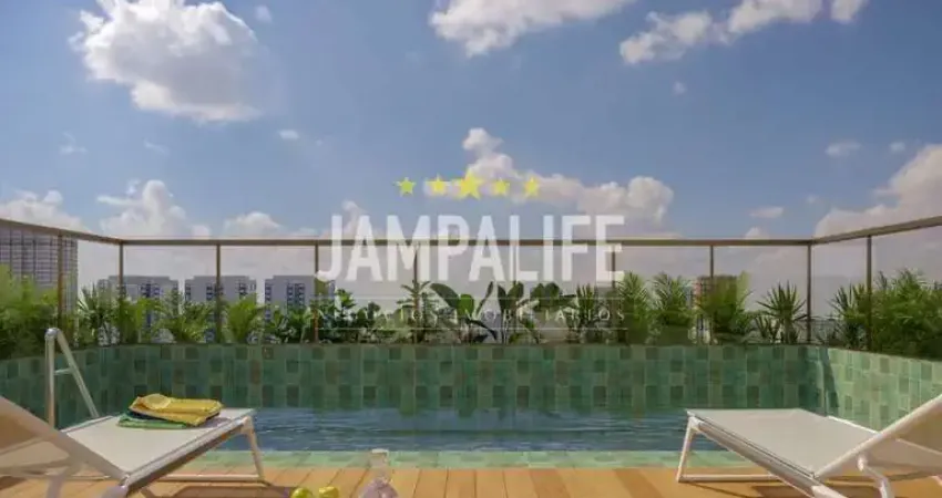 Apartamento com 1 dormitório à venda, 22,28 m² - intermares - cabedelo/pb