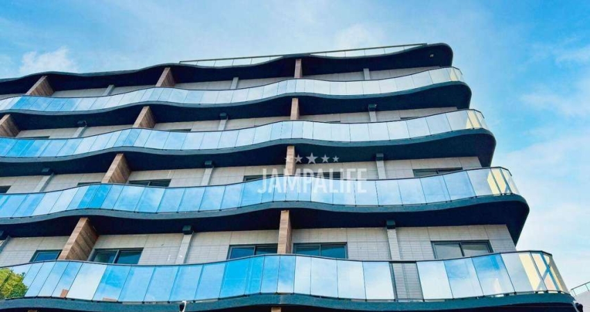 Flat com 1 dormitório à venda, 17 m² por R$ 380.000,00 - Cabo Branco - João Pessoa/PB