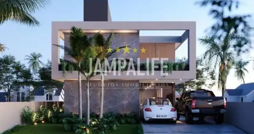 Casa com 4 dormitórios à venda, 196 m² - portal do sol - joão pessoa/pb