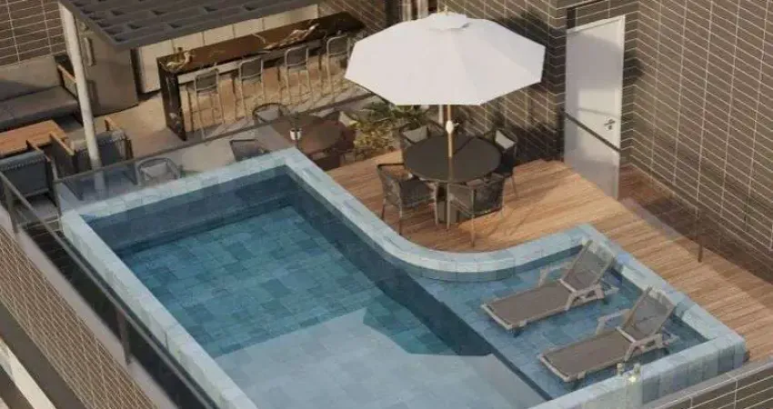 Apartamento com 2 dormitórios à venda, 46 m² por R$ 365.000,00 - Intermares - Cabedelo/PB