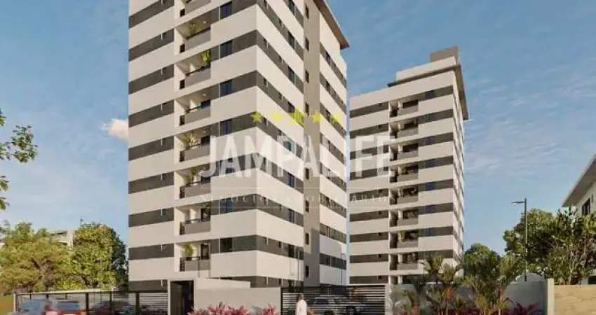 Apartamento com 2 dormitórios à venda, 52 m² por R$ 318.000,00 - Jardim Cidade Universitária - João Pessoa/PB