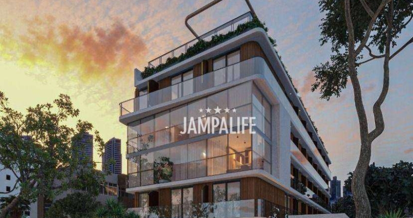 Flat com 1 dormitório à venda, 27 m² por R$ 508.000,00 - Cabo Branco - João Pessoa/PB