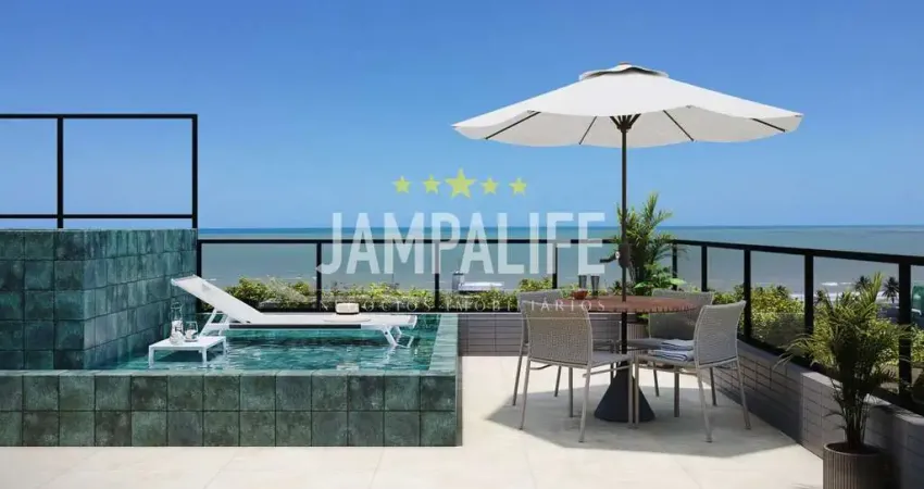 Apartamento com 2 dormitórios à venda, 59 m² por R$ 530.000,00 - Intermares - Cabedelo/PB
