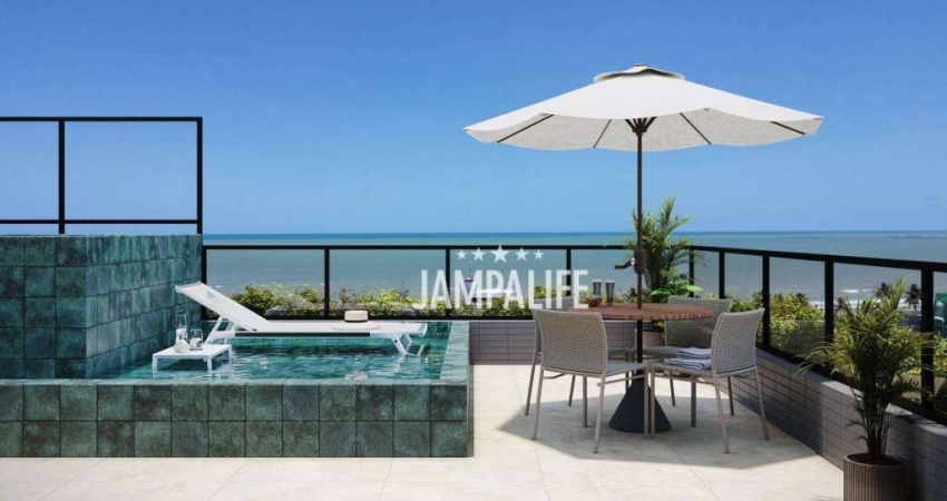 Apartamento com 2 dormitórios à venda, 59 m² por R$ 530.000,00 - Intermares - Cabedelo/PB
