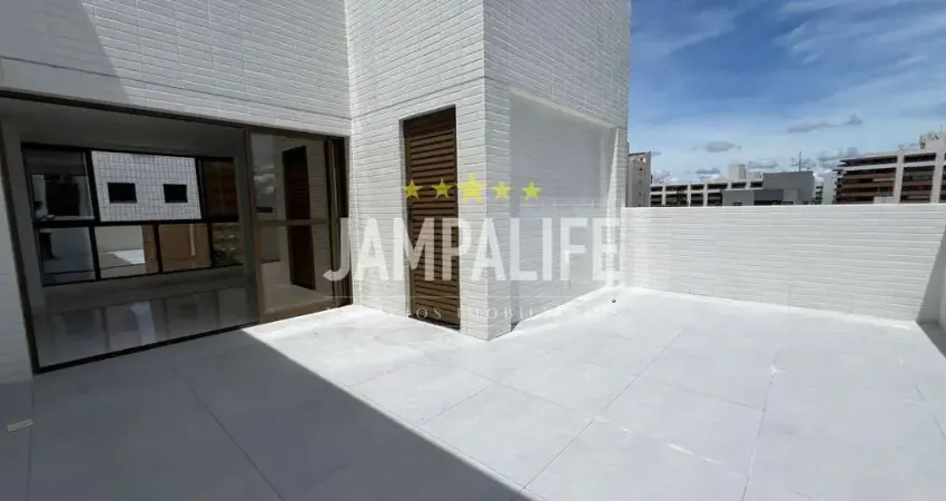 Cobertura com 3 dormitórios à venda, 190 m² por r$ 799.000,00 - ponta de campina - cabedelo/pb