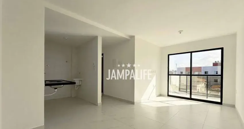 Apartamento com 2 dormitórios à venda, 51 m² por R$ 280.000,00 - Jardim Cidade Universitária - João Pessoa/PB