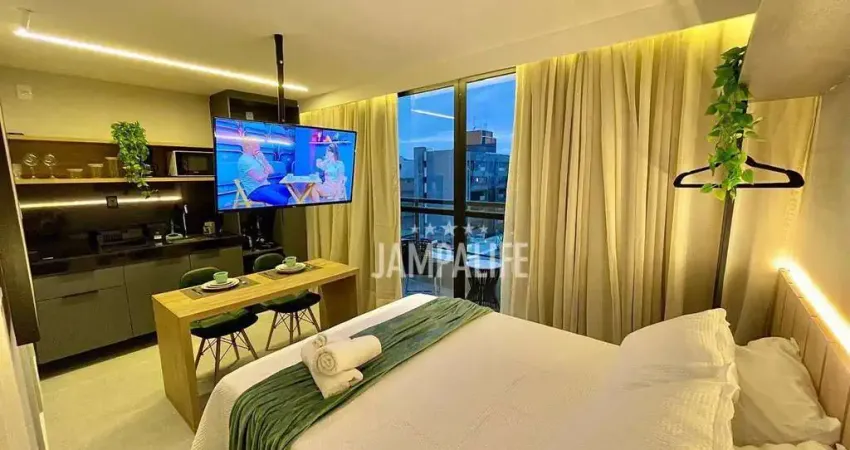 Flat com 1 dormitório à venda, 25 m² por R$ 350.000,00 - Bessa - João Pessoa/PB