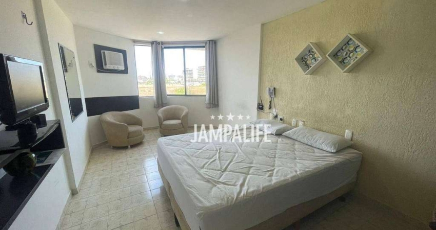Flat com 1 dormitório à venda, 27 m² por R$ 245.000,00 - Intermares - Cabedelo/PB