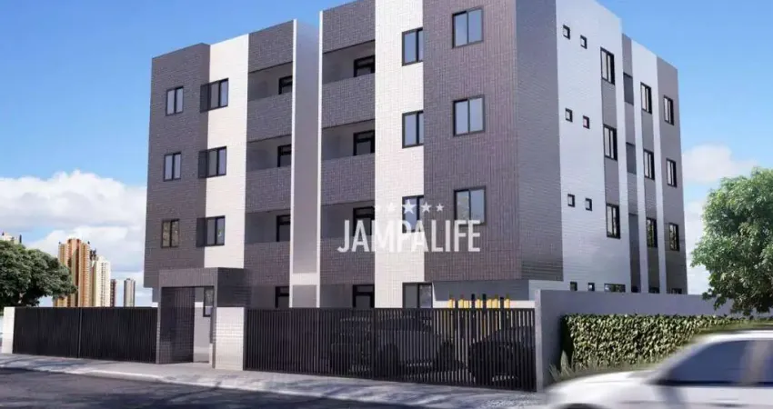Apartamento com 2 dormitórios à venda, 66 m² por R$ 310.000,00 - Jardim Cidade Universitária - João Pessoa/PB