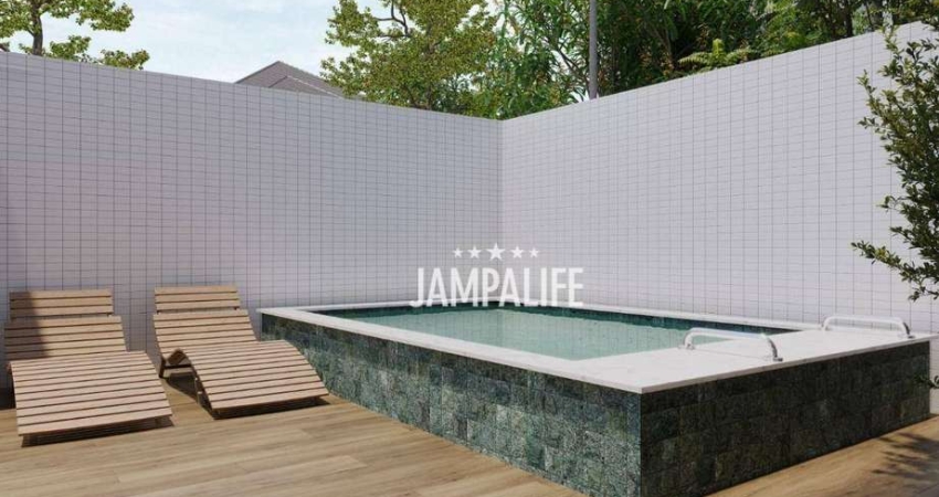 Apartamento com 2 dormitórios à venda, 55 m² por R$ 229.000,00 - Cristo Redentor - João Pessoa/PB