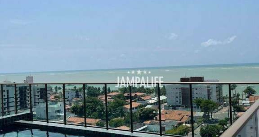 Apartamento com 2 dormitórios à venda, 60 m² por R$ 500.000,00 - Praia do Poço - Cabedelo/PB