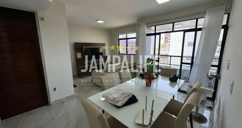 Apartamento com 3 dormitórios à venda, 125 m² por R$ 650.000,00 - Ponta de Campina - Cabedelo/PB
