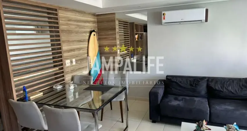 Apartamento com 1 dormitório à venda, 60,12 m² por r$ 520.000,00 - manaíra - joão pessoa/pb