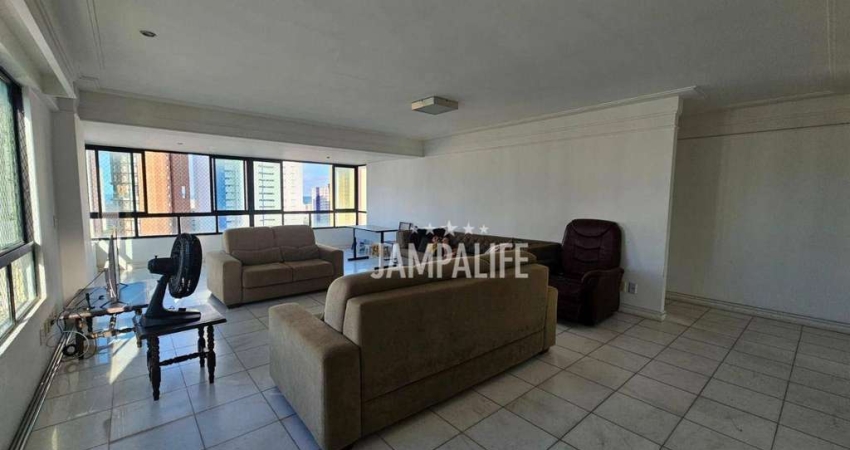 Apartamento com 4 dormitórios à venda, 222 m² por R$ 900.000,00 - Miramar - João Pessoa/PB