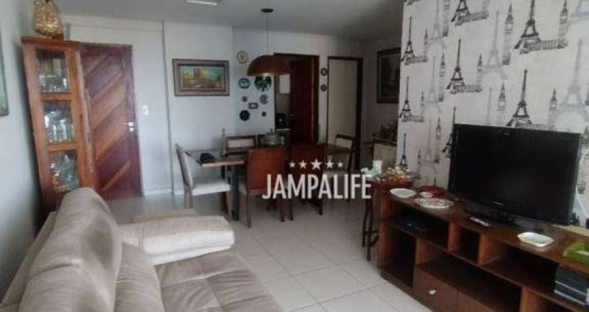 Apartamento com 3 dormitórios à venda, 135 m² por R$ 1.000.000,00 - Miramar - João Pessoa/PB