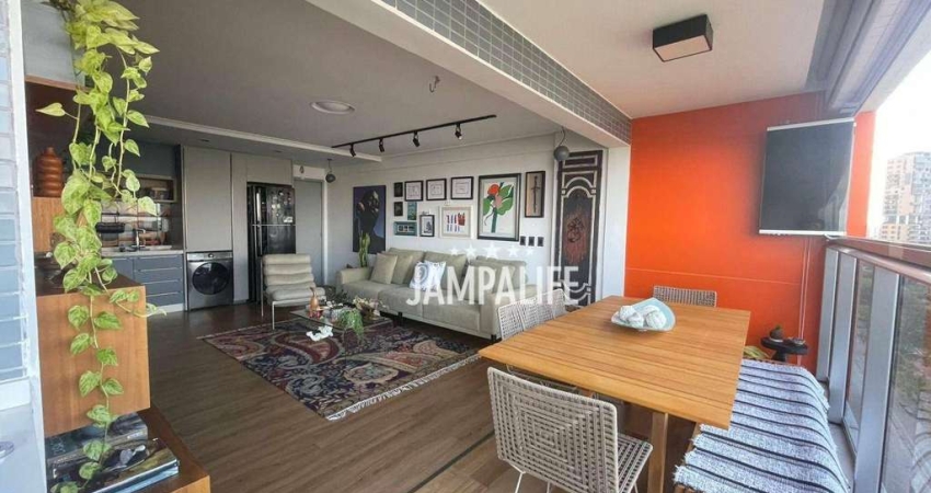 Apartamento com 1 dormitório à venda, 64 m² por R$ 670.000,00 - Jardim Oceania - João Pessoa/PB