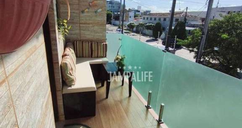 Apartamento com 4 dormitórios à venda, 91 m² por R$ 398.000,00 - Bessa - João Pessoa/PB