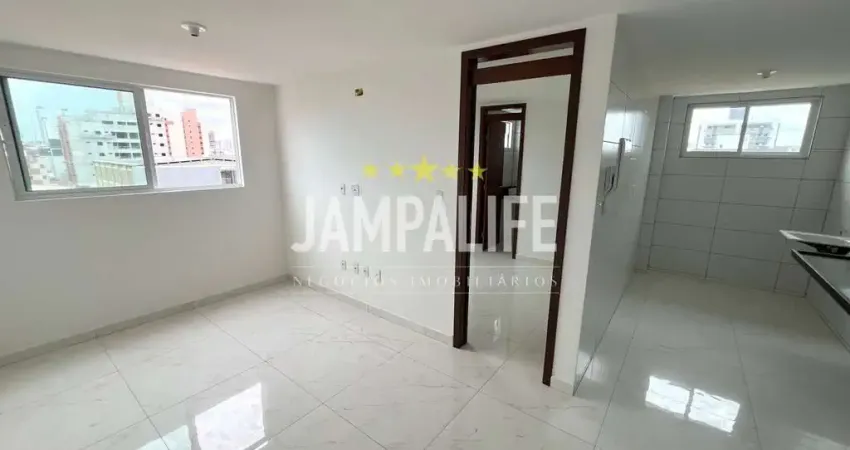 Apartamento com 1 dormitório à venda, 38 m² por r$ 390.000 - bessa - joão pessoa/pb
