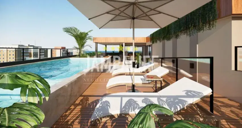 Flat com 1 dormitório à venda, 29 m² por R$ 330.000,00 - Intermares - Cabedelo/PB