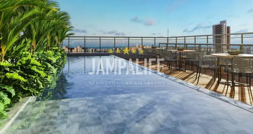 Apartamento com 1 dormitório à venda, 35 m² por R$ 352.000,00 - Jardim Oceania - João Pessoa/PB