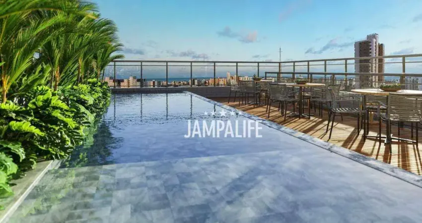 Apartamento com 1 dormitório à venda, 35 m² por R$ 352.000,00 - Jardim Oceania - João Pessoa/PB