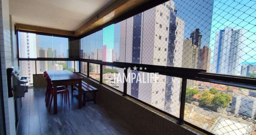 Apartamento com 3 dormitórios à venda, 121 m² por R$ 1.150.000,00 - Miramar - João Pessoa/PB