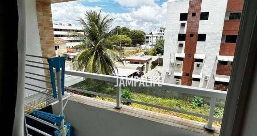 Apartamento com 2 dormitórios à venda, 52 m² por R$ 299.000,00 - Jardim Cidade Universitária - João Pessoa/PB