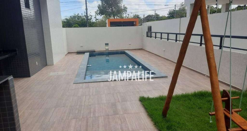 Apartamento com 2 dormitórios à venda, 55 m² por R$ 280.000,00 - Portal do Sol - João Pessoa/PB