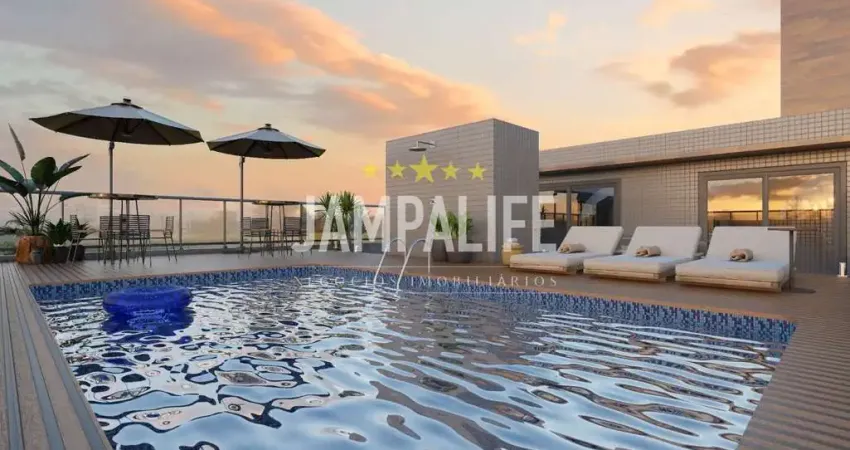 Flat com 1 dormitório à venda, 23 m² por R$ 219.000,00 - Intermares - Cabedelo/PB