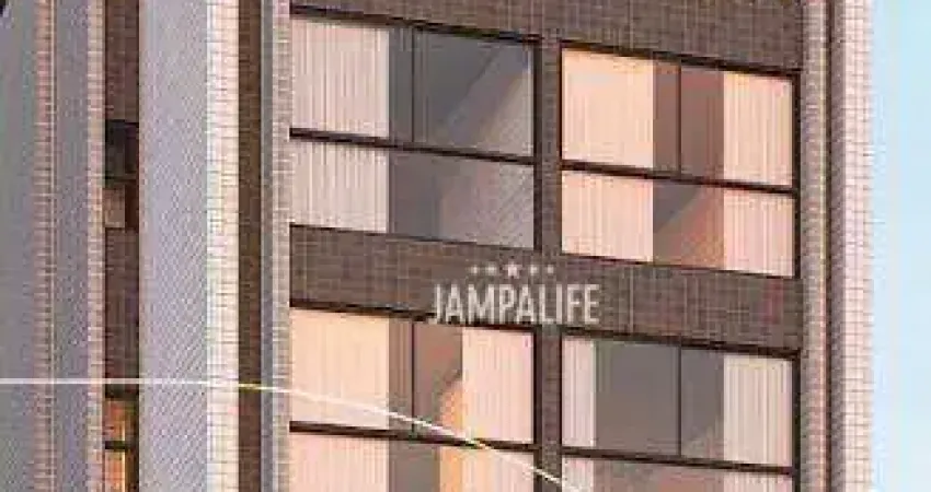 Flat com 1 dormitório à venda, 18 m² por R$ 318.000,00 - Cabo Branco - João Pessoa/PB