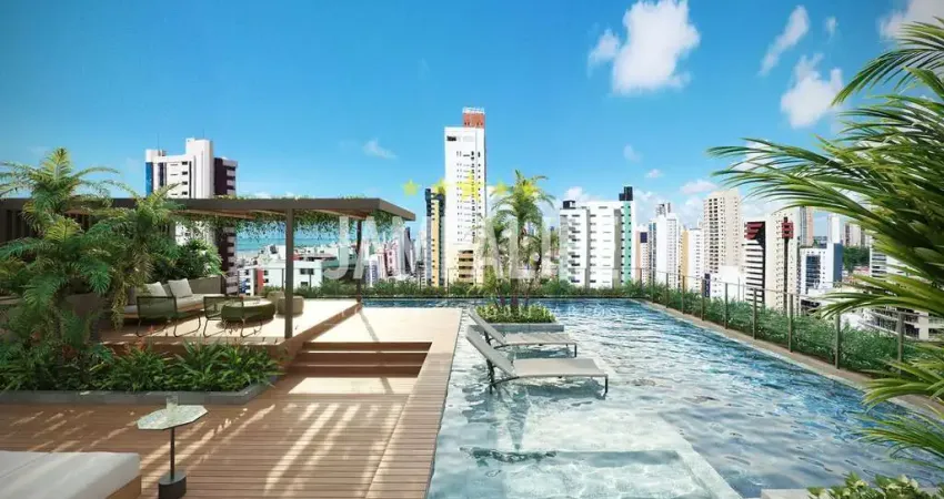 Apartamento com 2 dormitórios à venda, 68 m² por r$ 996.000,00 - manaíra - joão pessoa/pb