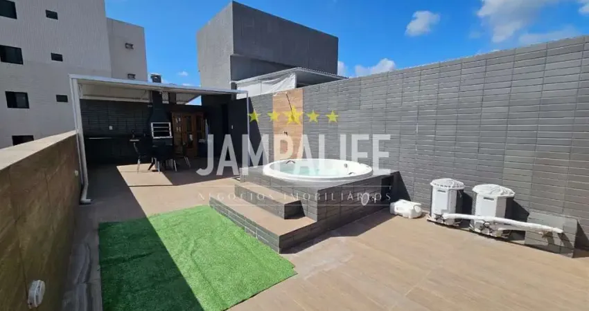 Cobertura com 2 dormitórios à venda, 111 m² por R$ 410.000,00 - Bessa - João Pessoa/PB