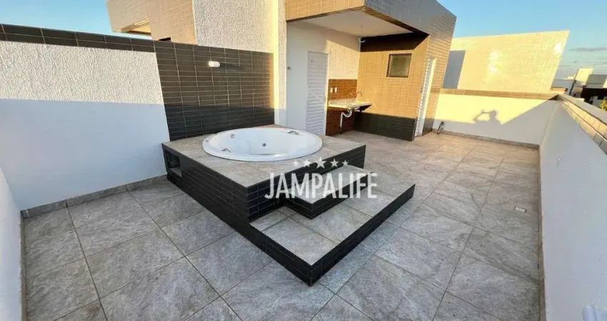 Cobertura com 2 dormitórios à venda, 91 m² por R$ 370.000,00 - Bessa - João Pessoa/PB